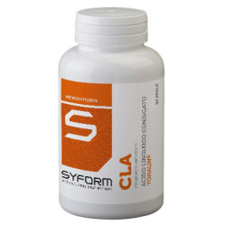 Flacone da 90 perle di Cla, integratore per massa magra e tono muscolare.