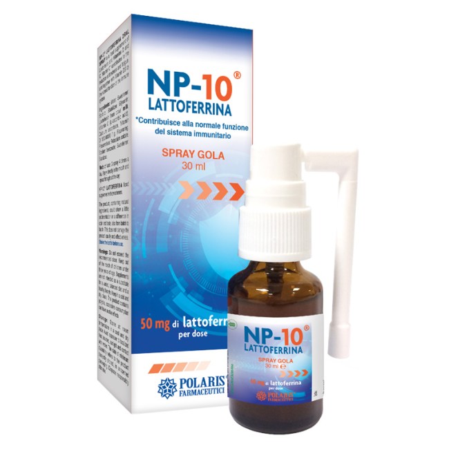 NP-10 LATTOFERRINA SPRAY GOLA 30 ML NP-10 LATTOFERRINA SPRAY GOLA 30 ML
