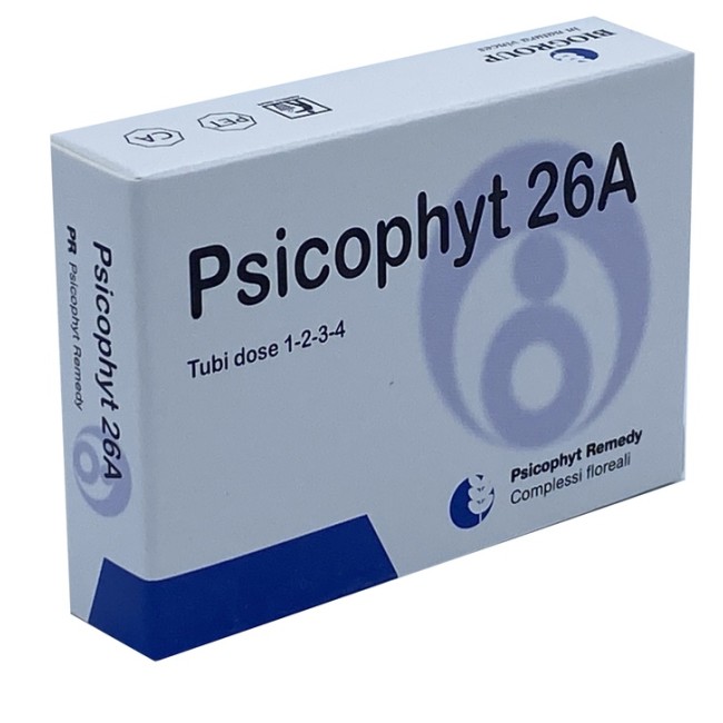 PSICOPHYT REMEDY 26A 4 TUBI 1,2 G PSICOPHYT REMEDY 26A 4 TUBI 1,2 G
