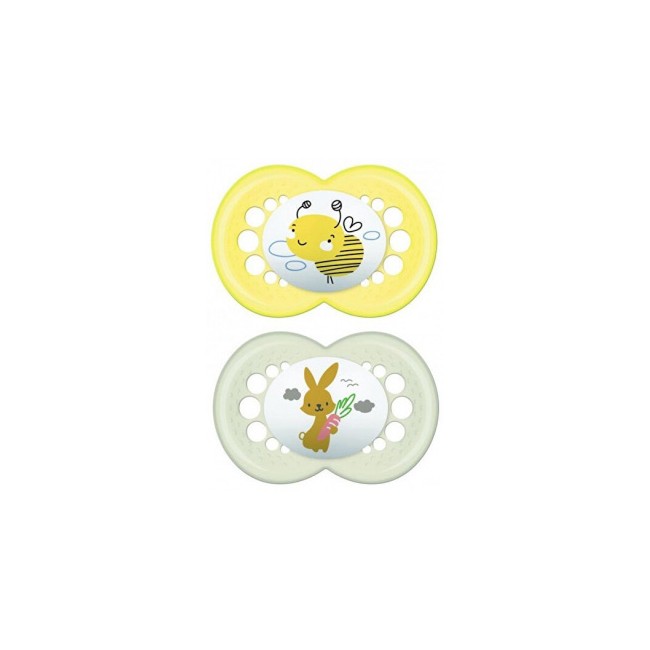 Mam Succhietto Original 16+ Silicone Neutro 2 Pezzi Mam Succhietto Original 16+ Silicone Neutro 2 Pezzi
