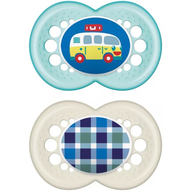 MAM ORIGINAL 16+ SILICONE DOPPIO MASCHIO MAM ORIGINAL 16+ SILICONE DOPPIO MASCHIO