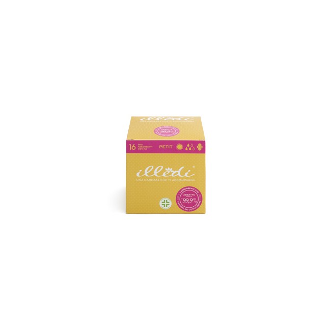 ILLEDI MINI ASSORBENTE CON ALI 16 PEZZI ILLEDI MINI ASSORBENTE CON ALI 16 PEZZI