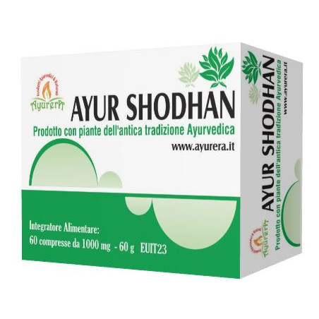 AYUR SHODHAN 60 COMPRESSE 1 G AYUR SHODHAN 60 COMPRESSE 1 G