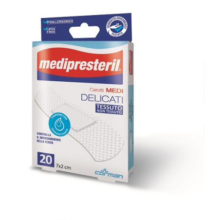 CEROTTO MEDIO MEDIPRESTERIL DELICATO TNT 7X2CM 20 PEZZI CEROTTO MEDIO MEDIPRESTERIL DELICATO TNT 7X2CM 20 PEZZI