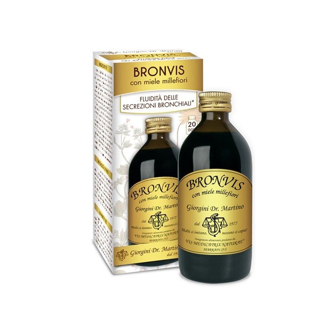 BRONVIS CON MIELE MILLEFIORI 200 ML BRONVIS CON MIELE MILLEFIORI 200 ML