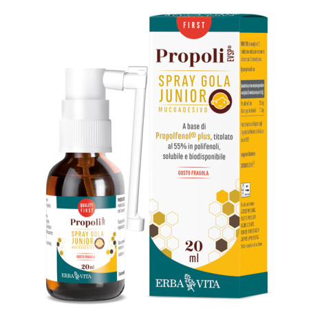 PROPOLI EVSP SPRAY GOLA JUNIOR GUSTO FRAGOLA 20 ML