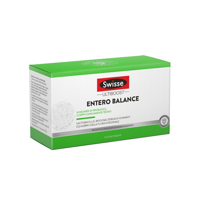 SWISSE ENTERO BALANCE LIQUIDO 10 FLACONCINI SWISSE ENTERO BALANCE LIQUIDO 10 FLACONCINI