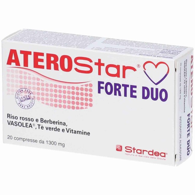 ATEROSTAR FORTE DUO 20 COMPRESSE ATEROSTAR FORTE DUO 20 COMPRESSE