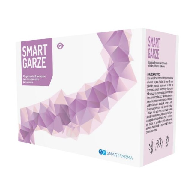 SMART GARZE STERILI MONOUSO 28 PEZZI SMART GARZE STERILI MONOUSO 28 PEZZI