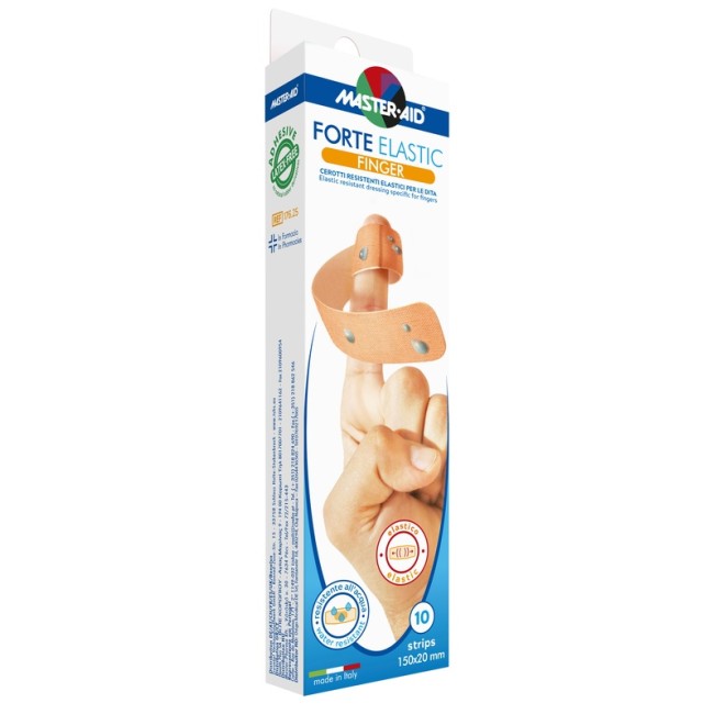 CEROTTO MASTER-AID ELASTIC FINGER 10 PEZZI CEROTTO MASTER-AID ELASTIC FINGER 10 PEZZI