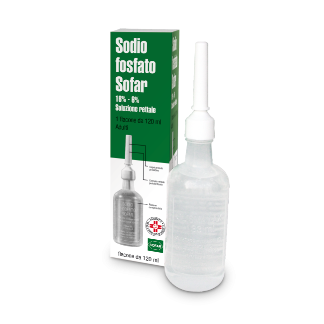 SODIO FOSFATO ALFA*RETT 120ML SODIO FOSFATO ALFA*RETT 120ML