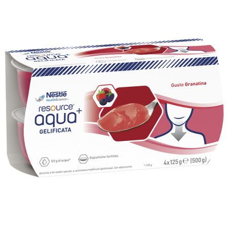Resource Aqua Acqua Gelificata+grenada Cup 6 4x125 G Resource Aqua Acqua Gelificata+grenada Cup 6 4x125 G