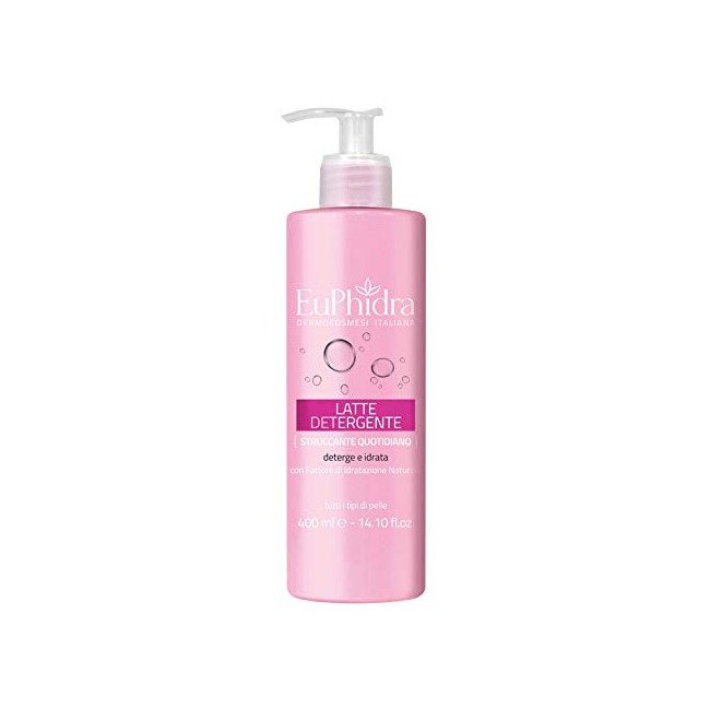 EUPHIDRA LATTE DETERGENTE STRUCCANTE QUOTIDIANO 400 ML EUPHIDRA LATTE DETERGENTE STRUCCANTE QUOTIDIANO 400 ML