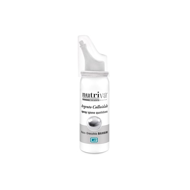 NUTRIVA ARGENTO COLLOIDALE NASO/ORECCHIE 30 ML NUTRIVA ARGENTO COLLOIDALE NASO/ORECCHIE 30 ML