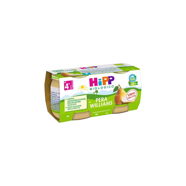 HIPP BIO OMOGENEIZZATO PERA WILLIAMS 2 X 80 G HIPP BIO OMOGENEIZZATO PERA WILLIAMS 2 X 80 G
