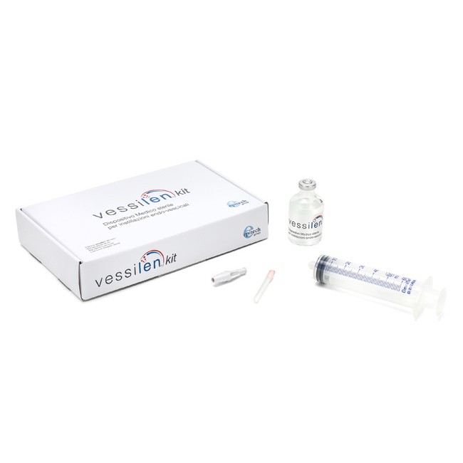 KIT VESSILEN 50 ML CON SIRINGA 50 ML, AGO E LUER LOCK ADAPTER KIT VESSILEN 50 ML CON SIRINGA 50 ML, AGO E LUER LOCK ADAPTER