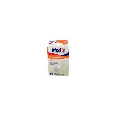 CEROTTO MEDS STRIP DELICATO TESSUTO NON TESSUTO MEDIO 20 PEZZI CEROTTO MEDS STRIP DELICATO TESSUTO NON TESSUTO MEDIO 20 PEZZI
