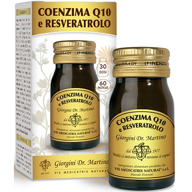 COENZIMA Q10 E RESVERATROLO 60 PASTIGLIE COENZIMA Q10 E RESVERATROLO 60 PASTIGLIE