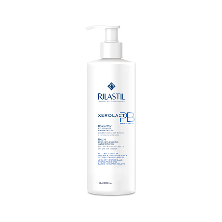 Flacone da 400 ml di RIlastil Xerolact PB Balsamo