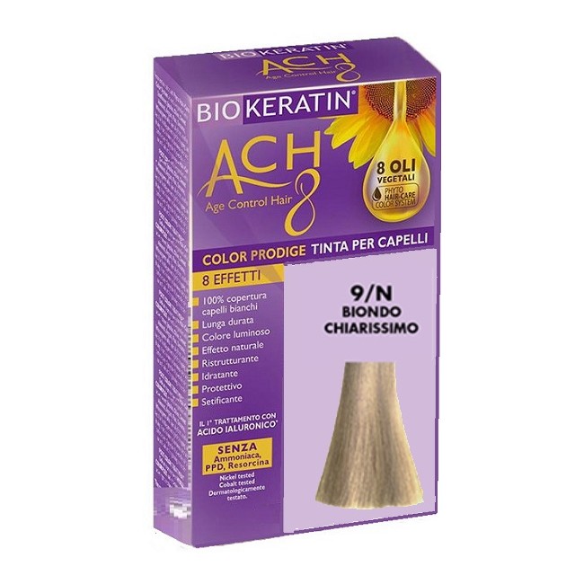 BIOKERATIN ACH8 COLOR PRODIGE 9/N BIONDO CHIARISSIMO BIOKERATIN ACH8 COLOR PRODIGE 9/N BIONDO CHIARISSIMO