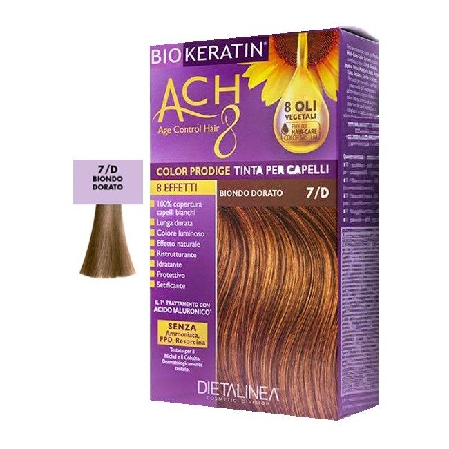 BIOKERATIN ACH8 COLOR PRODIGE 7/D BIONDO DORATO BIOKERATIN ACH8 COLOR PRODIGE 7/D BIONDO DORATO