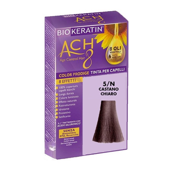 BIOKERATIN ACH8 COLOR PRODIGE 5/N CASTANO CHIARO BIOKERATIN ACH8 COLOR PRODIGE 5/N CASTANO CHIARO