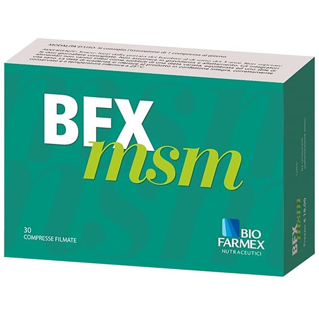 BFX MSM 30 COMPRESSE BFX MSM 30 COMPRESSE