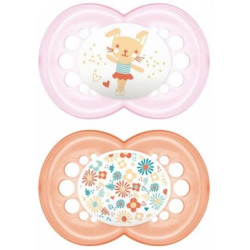 Mam Succhietto Original 16+ Silicone Femmina 2 Pezzi