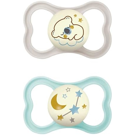 MAM AIR NIGHT SUCCHIETTO 16+ MESI SILICONE DOPPIO NEUTRO MAM AIR NIGHT SUCCHIETTO 16+ MESI SILICONE DOPPIO NEUTRO