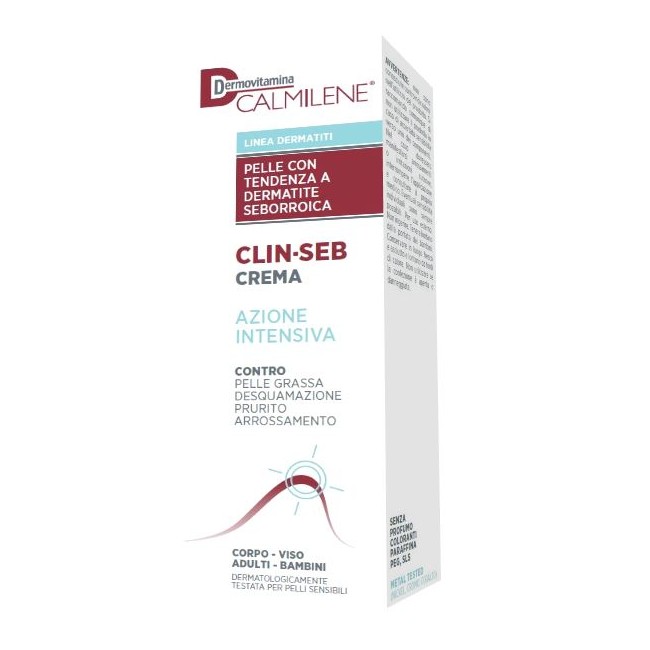 Tubetto da 50 ml di Dermovitamina Calmilene Clin-Seb Crema Viso Seboregolatrice Tubetto da 50 ml di Dermovitamina Calmilene Clin-Seb Crema Viso Seboregolatrice