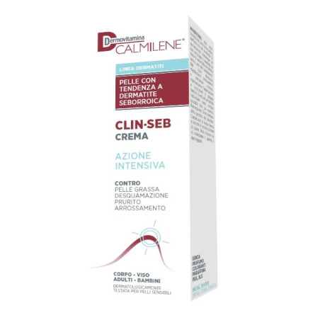 Tubetto da 50 ml di Dermovitamina Calmilene Clin-Seb Crema Viso Seboregolatrice Tubetto da 50 ml di Dermovitamina Calmilene Clin-Seb Crema Viso Seboregolatrice