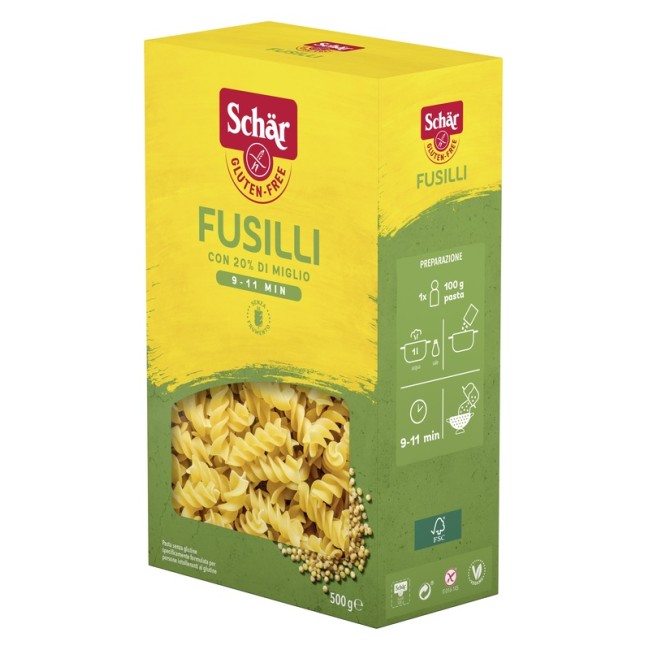 Schar Pasta Senza Glutine Fusilli 500g Schar Pasta Senza Glutine Fusilli 500g
