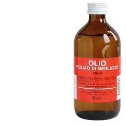Flacone da 250 ml di Olio Di Fegato Di Merluzzo, integratore per il benessere osseo e cardiocircolatorio.