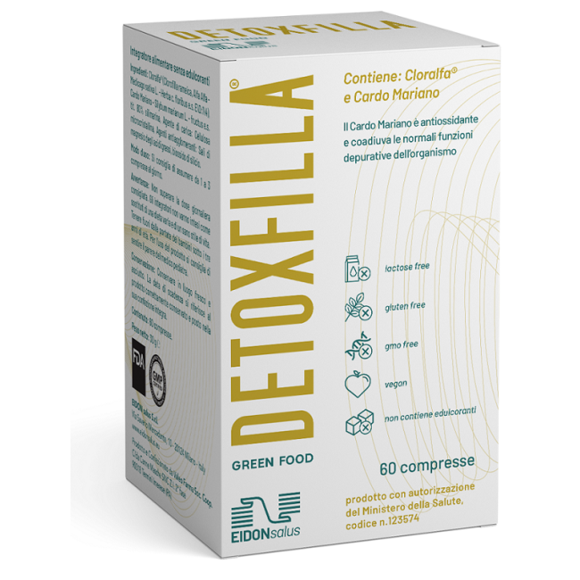 DETOXFILLA 60 COMPRESSE DETOXFILLA 60 COMPRESSE
