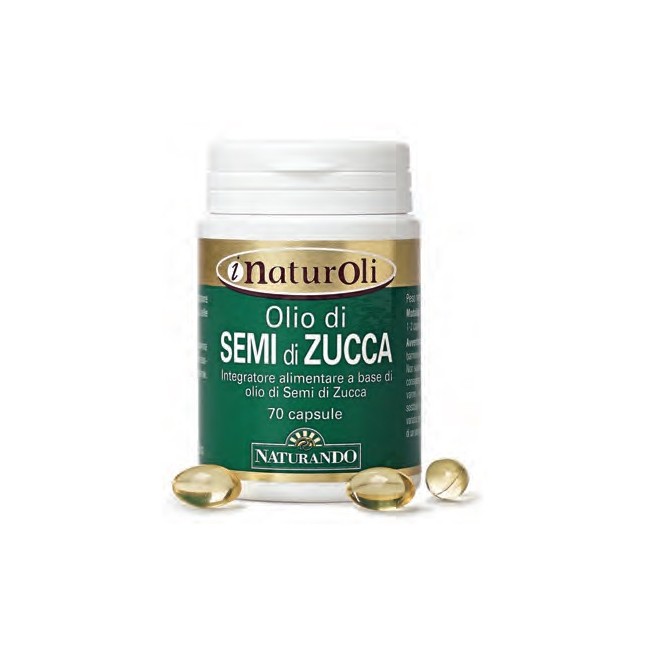 I NATUROLI OLIO DI SEMI DI ZUCCA 70 CAPSULE I NATUROLI OLIO DI SEMI DI ZUCCA 70 CAPSULE