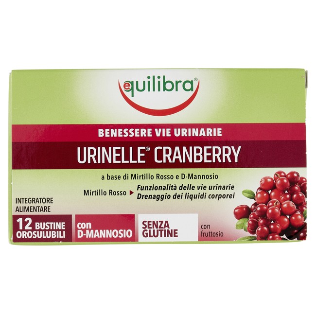 URINELLE CRANBERRY 12 BUSTINE OROSOLUBILI URINELLE CRANBERRY 12 BUSTINE OROSOLUBILI