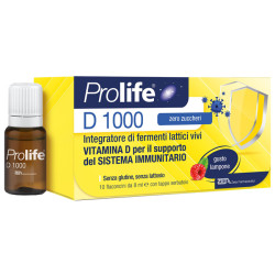 Prolife D 1000 Integratore Per Il Benessere Intestinale 10 Flaconcini