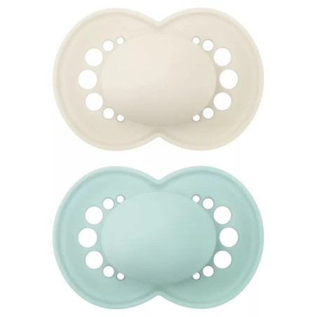 MAM ORIGINAL N 16+ SILICONE DOPPIO NEUTRO MAM ORIGINAL N 16+ SILICONE DOPPIO NEUTRO