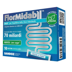 Sandoz Flormidabil Daily Integratore Di Probiotici 10 Bustine Orosolubili