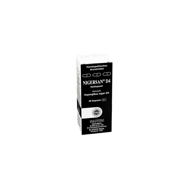 NIGERSAN D4 20 CAPSULE SANUM