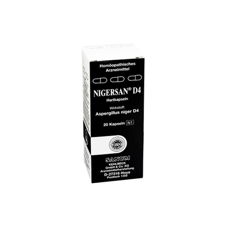 NIGERSAN D4 20 CAPSULE SANUM