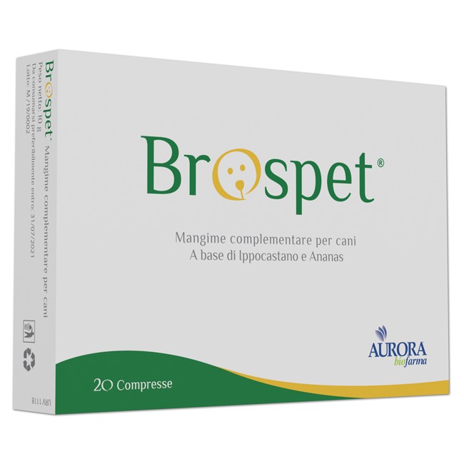 BROSPET 20 COMPRESSE BROSPET 20 COMPRESSE
