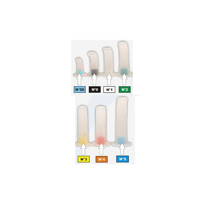 CANNULA GUEDEL 0 NERO CANNULA GUEDEL 0 NERO