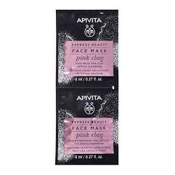 Apivita Express Pink Clay 2 X 8 Ml