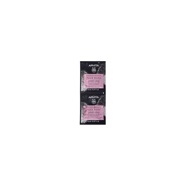 APIVITA EXPRESS PINK CLAY 2 X 8 ML APIVITA EXPRESS PINK CLAY 2 X 8 ML