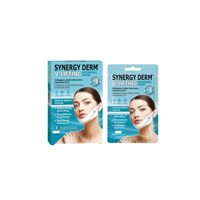 SYNERGY DERM V LIFTING HYDROGEL MASK DOPPIO MENTO SYNERGY DERM V LIFTING HYDROGEL MASK DOPPIO MENTO