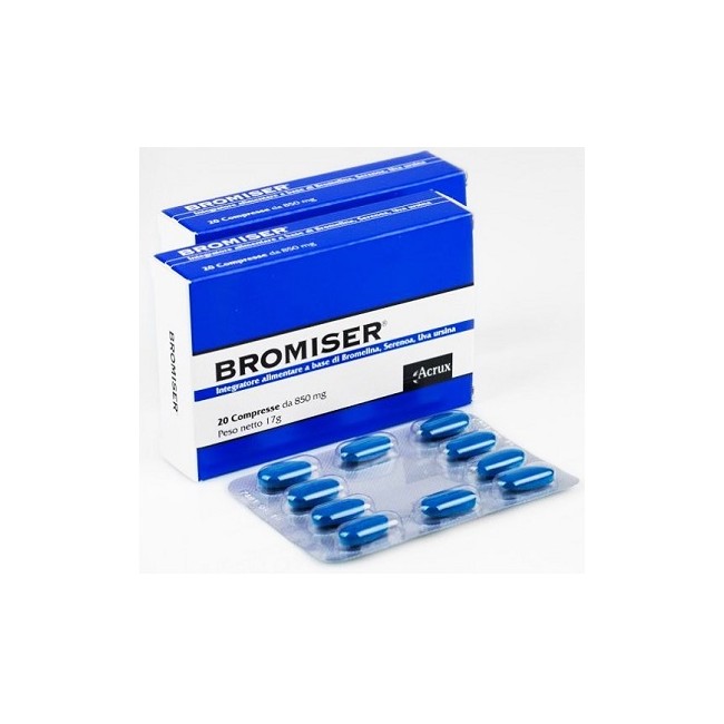 BROMISER 20 COMPRESSE 850 MG BROMISER 20 COMPRESSE 850 MG