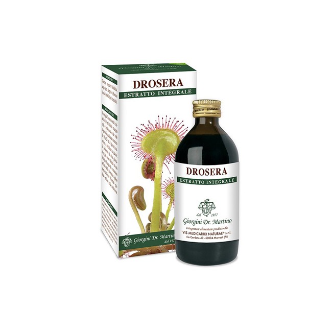 DROSERA ESTRATTO INTEGRALE 200 ML DROSERA ESTRATTO INTEGRALE 200 ML