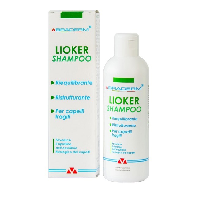 LIOKER SHAMPOO 200 ML BRADERM LIOKER SHAMPOO 200 ML BRADERM