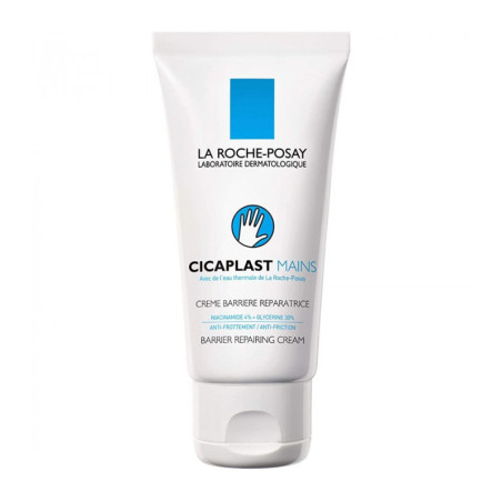 Tubetto da 100 ml di La Roche Posay Cicaplast Crema Mani Barriera Pelle Sensibile E Fragile.